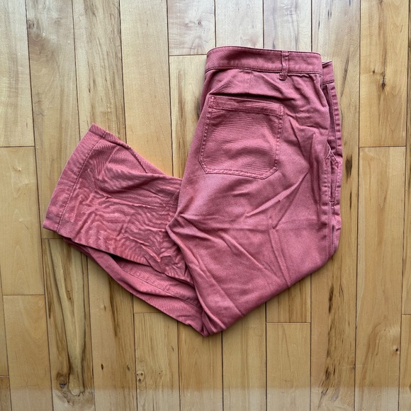 LL Bean Signature Wide-Leg Cropped Pants - Picture 8 of 8